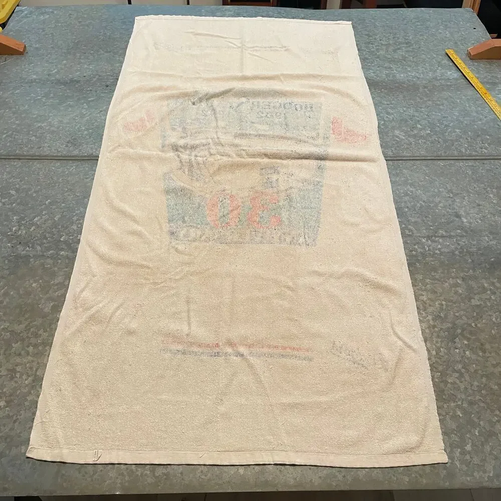 Vintage Los Angeles Dodgers 30th Anniversary Dodger Stadium Beach Towel 90s